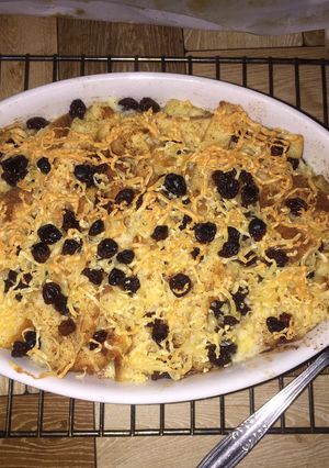 Foto resep Pudding roti / bread pudding