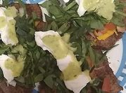 A picture of thin steak mexican