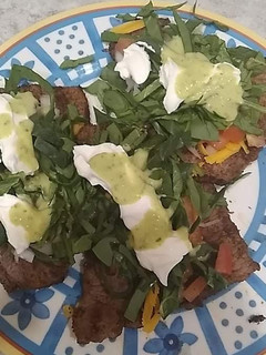 A picture of Keto tacos.