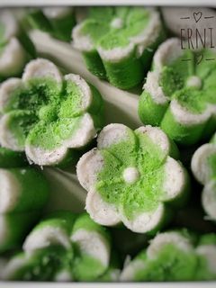 Foto resep Kue putu ayu pandan