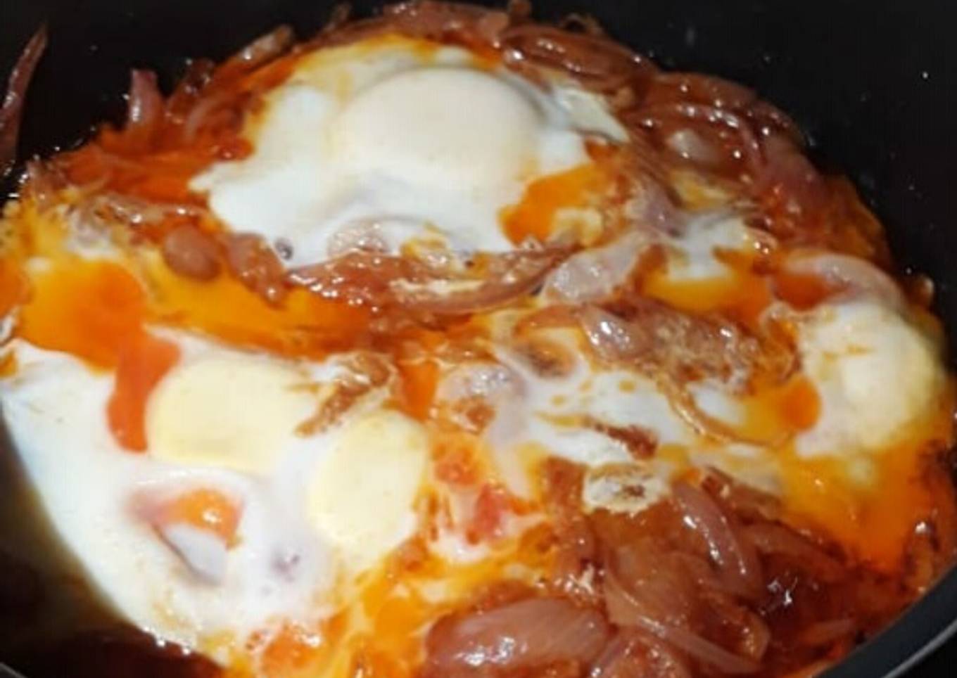 Egg and onion curry