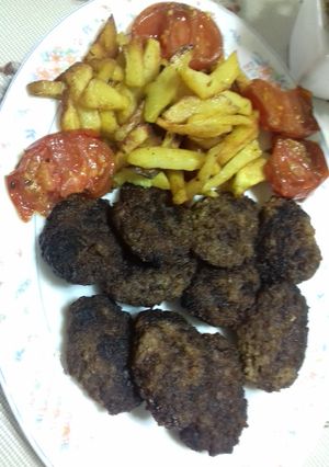 عکسی از دستور کباب تابه ای یا شامی کباب