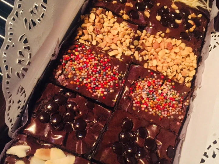 Cara Mudah Membikin Resep Brownies shiny crust yang Lezat Anti Ribet, Menggugah Selera