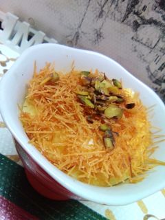 صورة لوصفة حلى شعيرية بارد 🤷🏼♀️