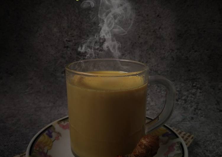 Resep Turmeric Tea / Teh Kunyit (Haldi Wali Chay) Anti Gagal