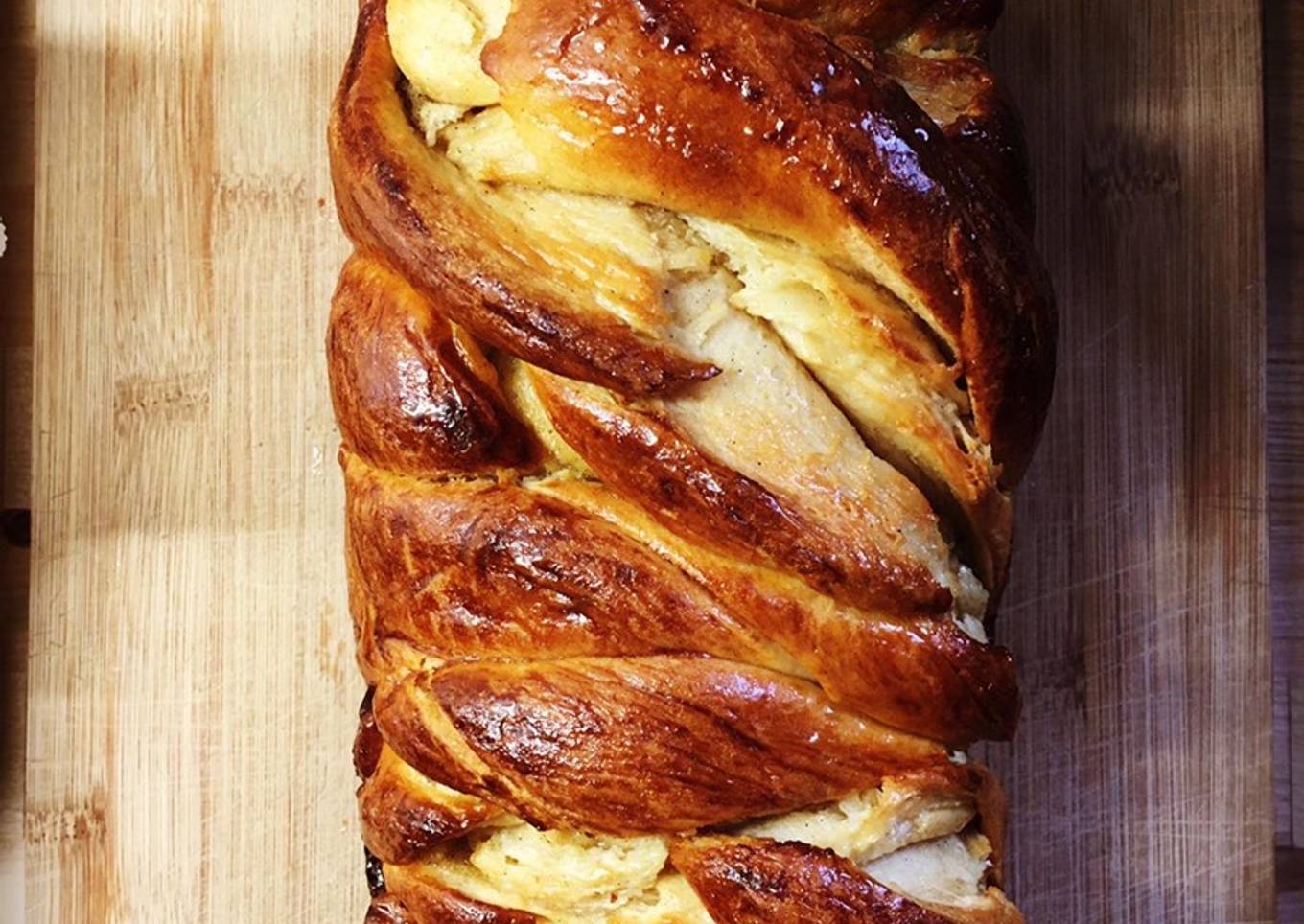 Brioche tressée vanillé