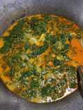 Gulai daun singkong padang