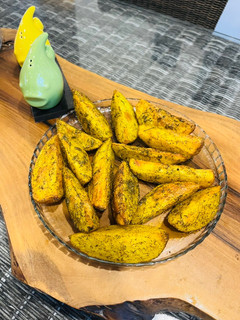 عکسی از دستور 🥔سیب زمینی تنوری🥔