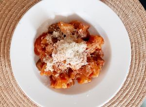 Una foto de Gnocchi de queso