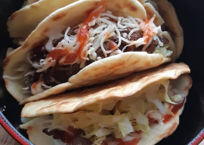 Cara Bikin Taco homemade (kulit +isi) Yang Sederhana