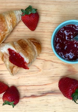 Una foto de Mermelada de fresas