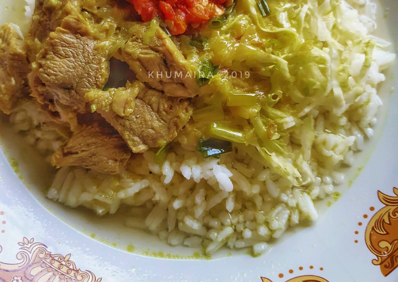 Soto Daging Kuah Bening