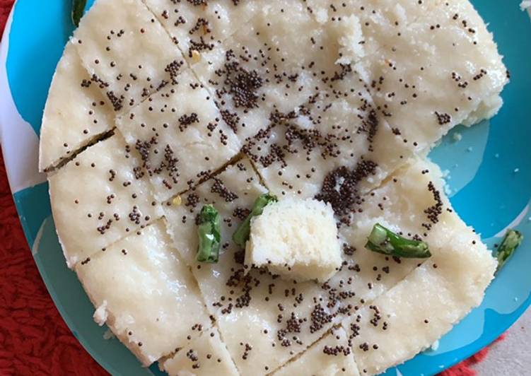 Steps to Prepare Speedy Rava White Dhokla