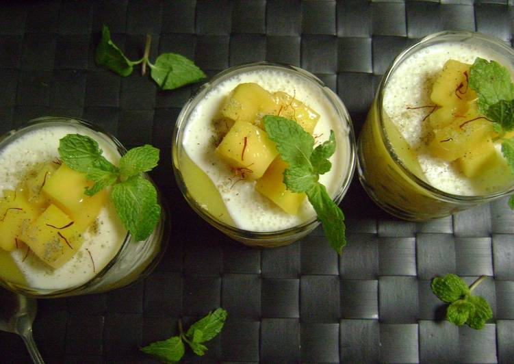 How to Prepare Quick Mango Panna Cotta