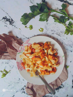Foto resep Egg Pasta Aglio e Olio