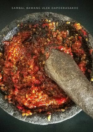 Foto resep Sambal bawang putih ulek