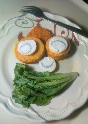 A picture of Beans pudding.