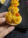 Cute Little "mango Sev Burfi short Bread Tart"