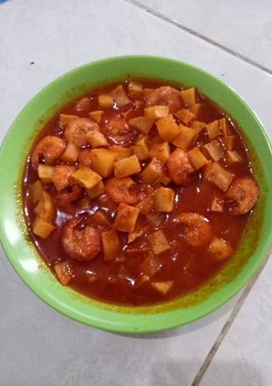 Foto resep Sambal goreng kentang udang