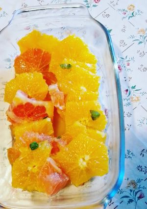 Foto di Insalata di arance e pompelmo