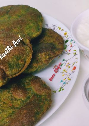 लच्छा मेथी पूरी (lachha methi poori recipe in Hindi) रेसिपी मुख्य फोटो
