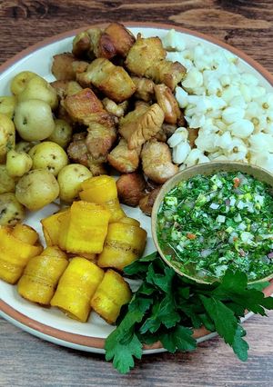 Una foto de Fritada