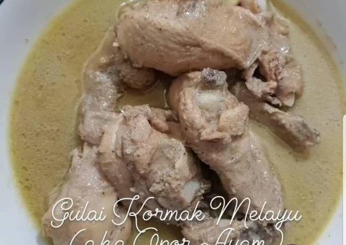 Resep GULAI KORMAK MELAYU (OPOR), Menggugah Selera