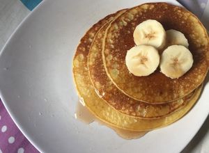 Foto resep Pancake banana with corn syrup