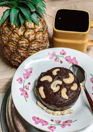 รูปของ บราวนี่🍫 สูตรง่ายๆสำหรับเตาไมโคเวฟ 🥳