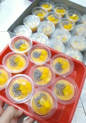 Foto resep Puding Mangga