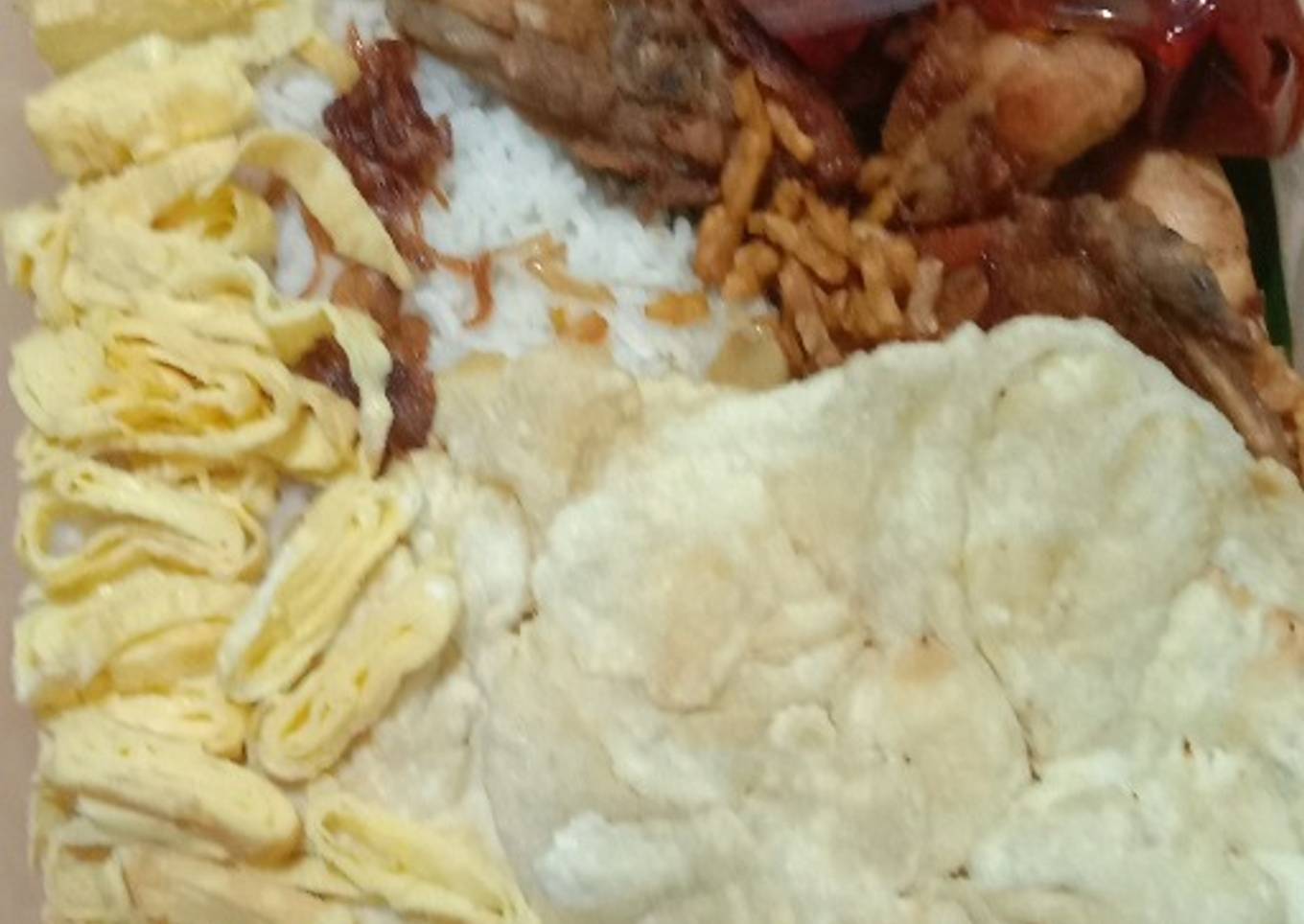 Nasi Udok Instan.