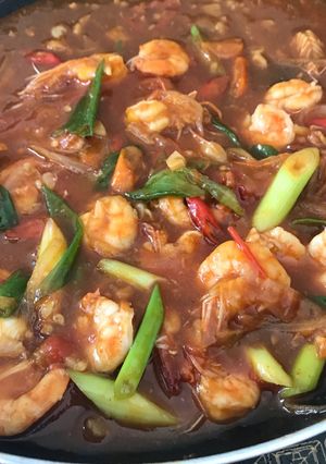 Foto resep Udang asam manis