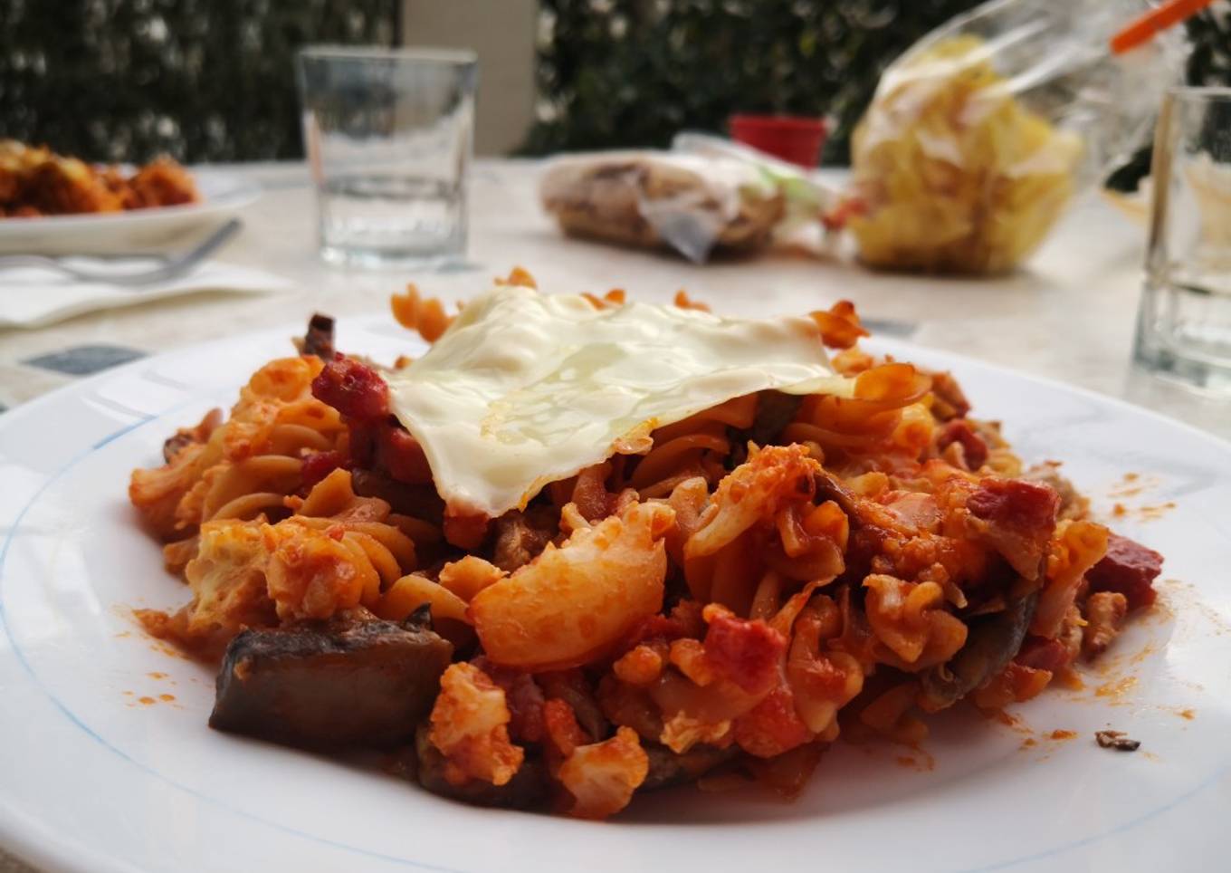 Macarrones con estilo