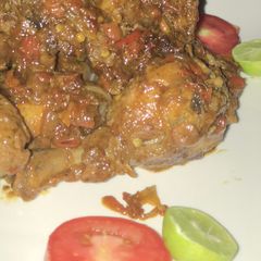 A picture of Peppered Chicken.