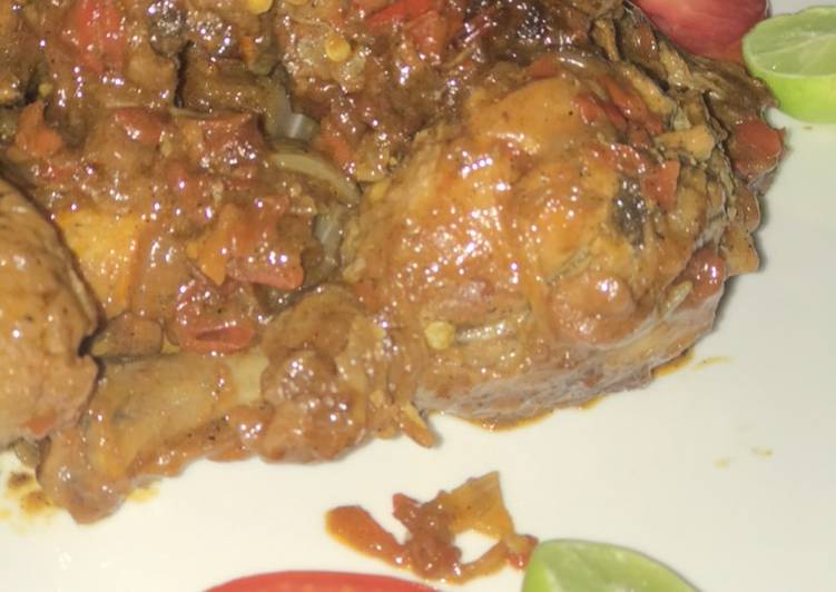 Recipe of Perfect Peppered Chicken