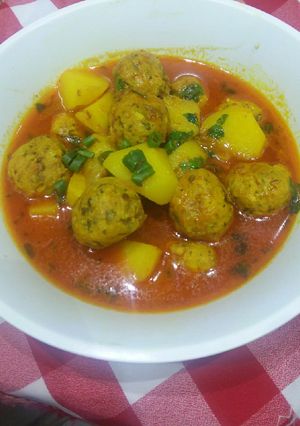 A picture of Chicken kofta.