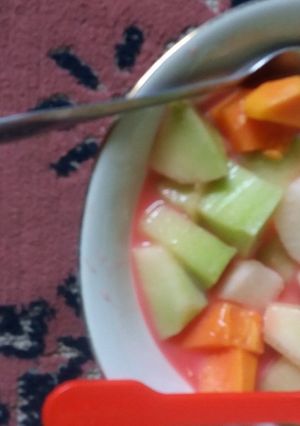 Foto resep Salad buah tanpa mayonis