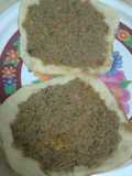 Lahma Baajin (Middle Eastern Meat Flatbread)