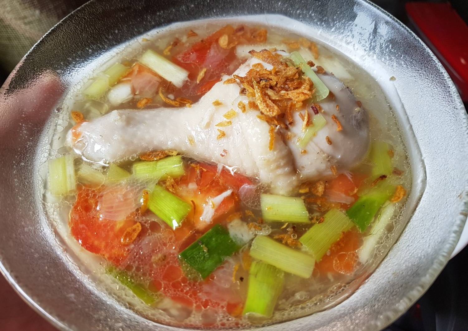 Resep Sup Ayam Jahe Kurma
