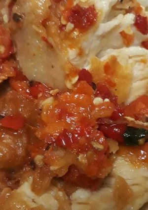 Foto resep Ayam geprek pedas