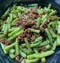 Cara Gampang Membuat Resep  Tumis Baby Buncis Daging Sapi Cincang yang Enak Banget, Lezat Sekali