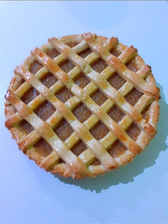 Una foto de Pye de manzana