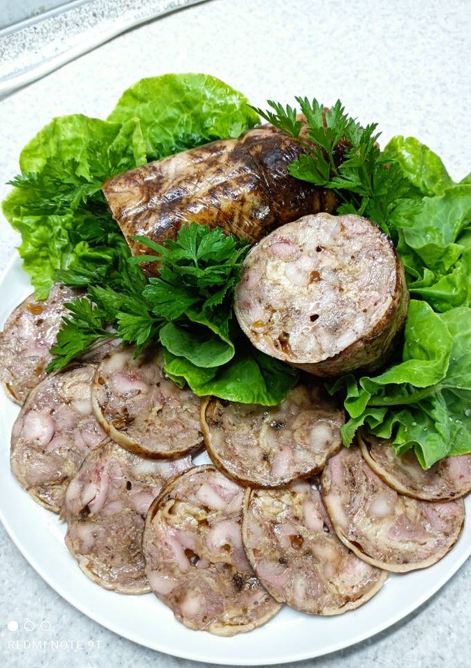 Курячий рублений рулет