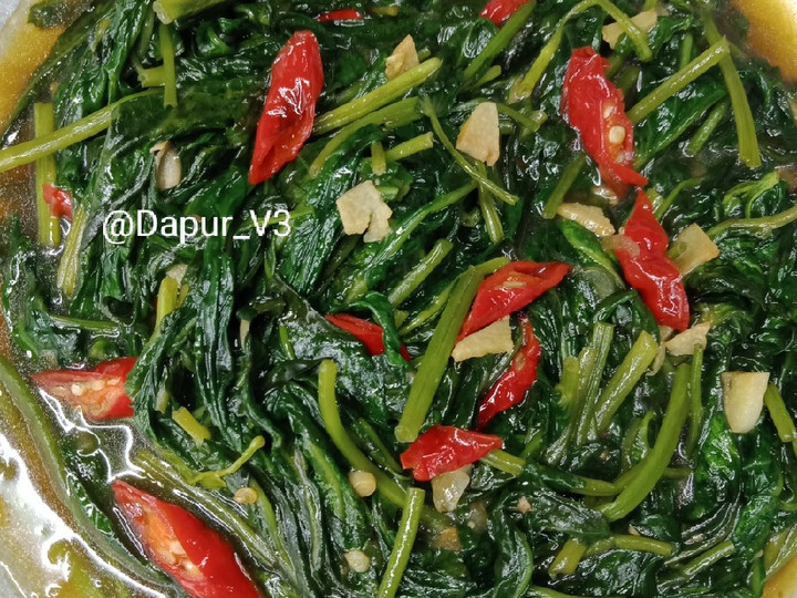Cara Gampang Menyiapkan Tumis kangkung Anti Gagal