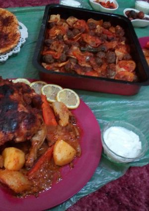 صورة لوصفة دجاج مشوي بنكهة الفحم