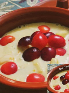 फ्रूट क्रीम(Fruit cream recipe in hindi) रेसिपी मुख्य फोटो