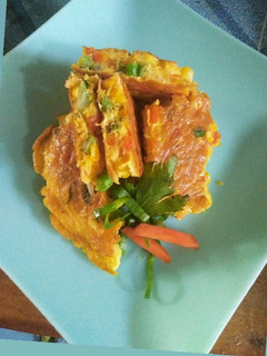 Foto resep Omlet sayur simpel