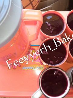 A picture of Hibiscus (zobo)drink.