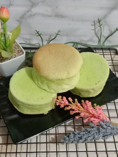 Foto resep Ogura cake green tea