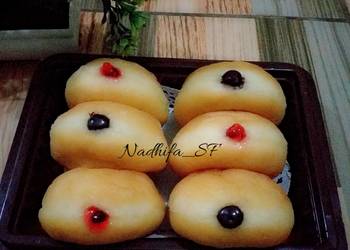 Resep Unik Donat Bomboloni Super Empuk Nikmat Lezat